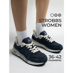 Кроссовки STROBBS, полнота 6 (RU)/ на среднюю стопу, размер 36, синий