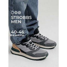 Кроссовки STROBBS, полнота 6 (RU)/ на среднюю стопу, размер 45, серый