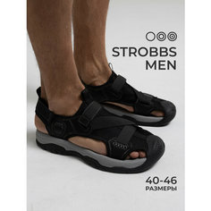 Сандалии STROBBS, размер 46, черный