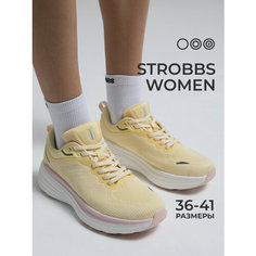 Кроссовки STROBBS, полнота 6, размер 37, желтый/фиолетовый