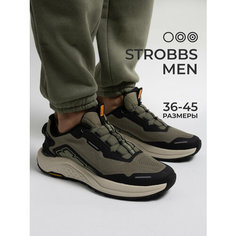 Кроссовки STROBBS, полнота 6 (RU)/ на среднюю стопу, размер 44, хаки