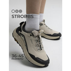 Кроссовки STROBBS, полнота 6 (RU)/ на среднюю стопу, размер 37, бежевый