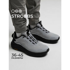 Кроссовки STROBBS, полнота 6 (RU)/ на среднюю стопу, размер 38, серый