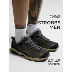 Кроссовки STROBBS, полнота 6 (RU)/ на среднюю стопу, размер 42, хаки