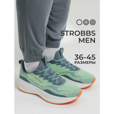 Кроссовки STROBBS, полнота 6 (RU)/ на среднюю стопу, размер 45, зелeный