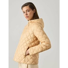 Куртка JUST CLOTHES, размер 42, бежевый