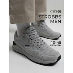 Кроссовки STROBBS, полнота 6 (RU)/ на среднюю стопу, размер 42, серый