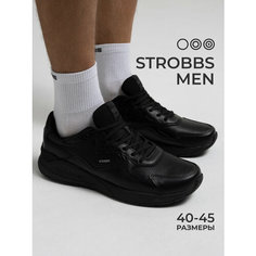Кроссовки STROBBS, полнота 6 (RU)/ на среднюю стопу, размер 41, черный