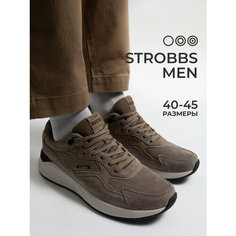 Кроссовки STROBBS, полнота 6 (RU)/ на среднюю стопу, размер 40, бежевый