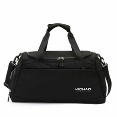 Сумка спортивная MICHAO, 30 л, 23х27х50 см, ручная кладь, черный
