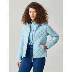 Куртка JUST CLOTHES, размер 38, голубой