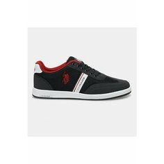 Кеды U.S. POLO ASSN. Базовая коллекция, размер 43, черный