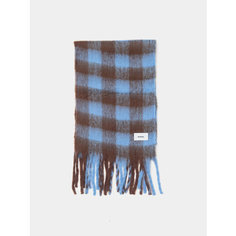 Шарф BONSAI Mohair Check для мужчин, one size, Шоколадный