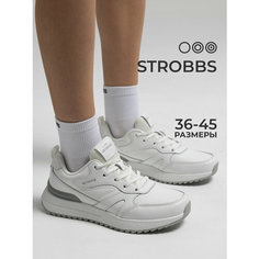 Кроссовки STROBBS, полнота 6, размер 39, белый