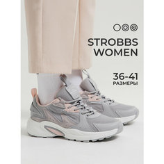 Кроссовки STROBBS, полнота 6 (RU)/ на среднюю стопу, размер 37, серый