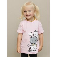 Футболка Batik, размер 128, розовый Батик
