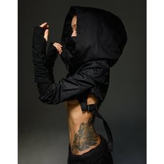 Топ Katami Wear, размер OneSize, черный