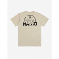 Футболка спортивная Manto Manto Dealer, размер S, beige