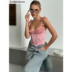 Топ EMBERENS, размер L, рoзовый