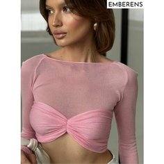 Топ EMBERENS, размер M, рoзовый