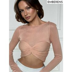 Топ EMBERENS, размер M, персиковый
