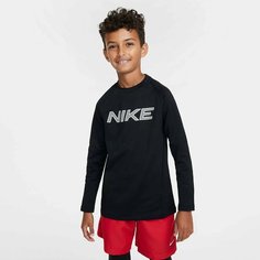 Термобелье верх NIKE Pro Dri-FIT Warm, размер 158-170, черный
