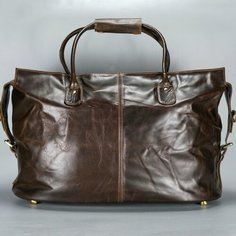 Сумка дорожная Mantica, 41 л, 23х34х53 см, темно-коричневый