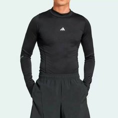 Термобелье верх adidas Techfit COLD.RDY, размер 48-50, черный