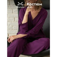 Пижама Mia Cara Plum Jam, размер 42-44, фиолетовый