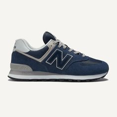 Кроссовки New Balance 574, полнота B (US)/ на среднюю стопу, размер 41.5EU/8US, синий