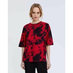 Футболка Gloria Jeans, размер XL (52-54), красный/черный