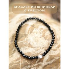 Браслет, металл, 1 шт., черный Нет бренда
