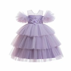 Платье, размер 110, сиреневый Max Garment