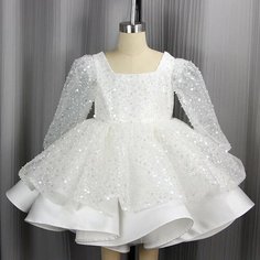 Платье, размер 120, белый Max Garment