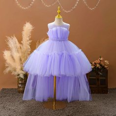 Платье, размер 140, сиреневый Max Garment