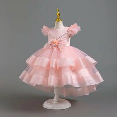 Платье, размер 140, розовый Max Garment