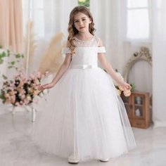 Платье, размер 130, белый Max Garment