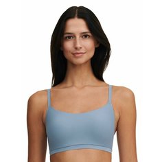 Топ Chantelle Soft Stretch, размер XL/2XL, серо-голубой
