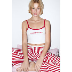 Топ Befree, размер L, белый