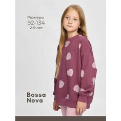 Свитшот Bossa Nova, размер р.104, бордовый