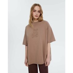 Футболка Gloria Jeans, размер XXS-XS (36-40), коричневый