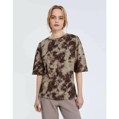 Футболка Gloria Jeans, размер XS (38-40), коричневый/бежевый