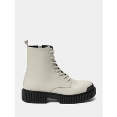 Ботинки Armani Exchange, размер 37, бежевый