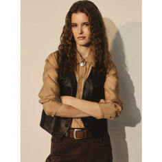 Жилет Zarina, размер S (RU 44), темно-коричневый