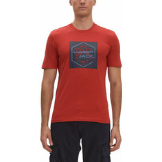 Футболка Lumberjack FROST BIG LOGO GRAPHIC TEE SS, размер XL, красный