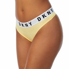 Трусы DKNY cozy boyfriend, размер L, желтый