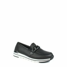 Слипоны Remonte, размер 36, черный