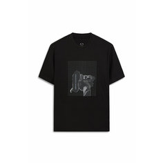 Футболка Armani Exchange, размер XXL, черный