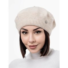 Берет CHIC STYLE для женщин, размер 56-58, бежевый 2