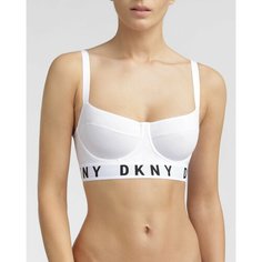 Бюстгальтер DKNY Cozy Boyfriend, размер 34B, белый